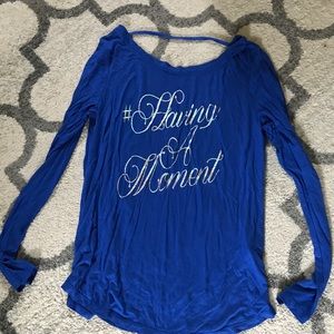 Long sleeve soft juicy couture shirt never worn